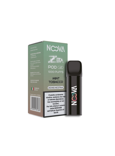 ZETA POD Mint Tobacco [Box da 10 Confezioni]