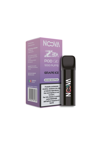 ZETA POD Grape Ice [Box da 10 Confezioni]