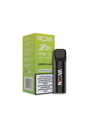 ZETA POD Lemon Lime [Box da 10 Confezioni]