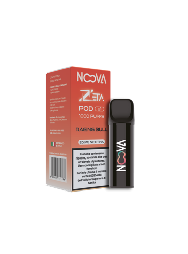 ZETA POD Raging Bull [Box da 10 Confezioni]