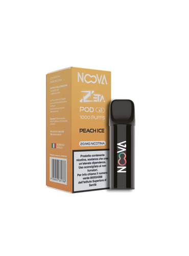 ZETA POD Peach Ice [Box da 10 Confezioni]