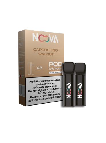 STORM POD Cappuccino Walnut [Box da 5 Confezioni]